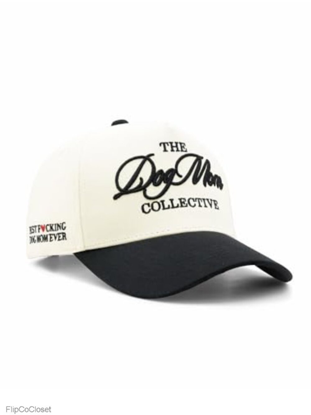 Dog Mom Baseball Cap, Adjustable Cotton Twill Snapback Hat